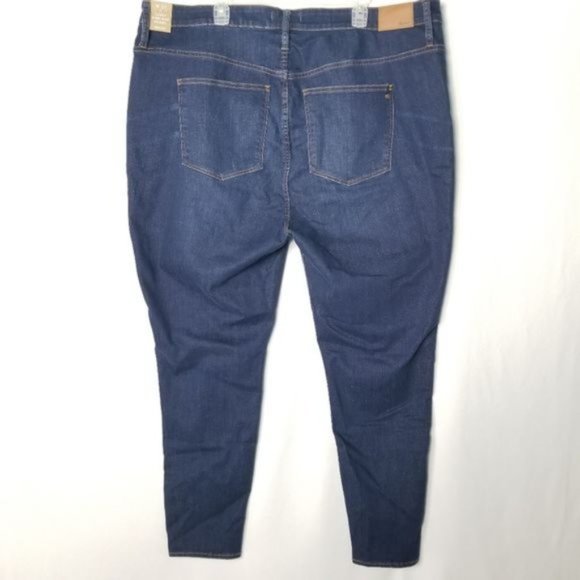 MADEWELL Curvy High-Rise Skinny Jeans NWT 36 Waist - Picture 9 of 15